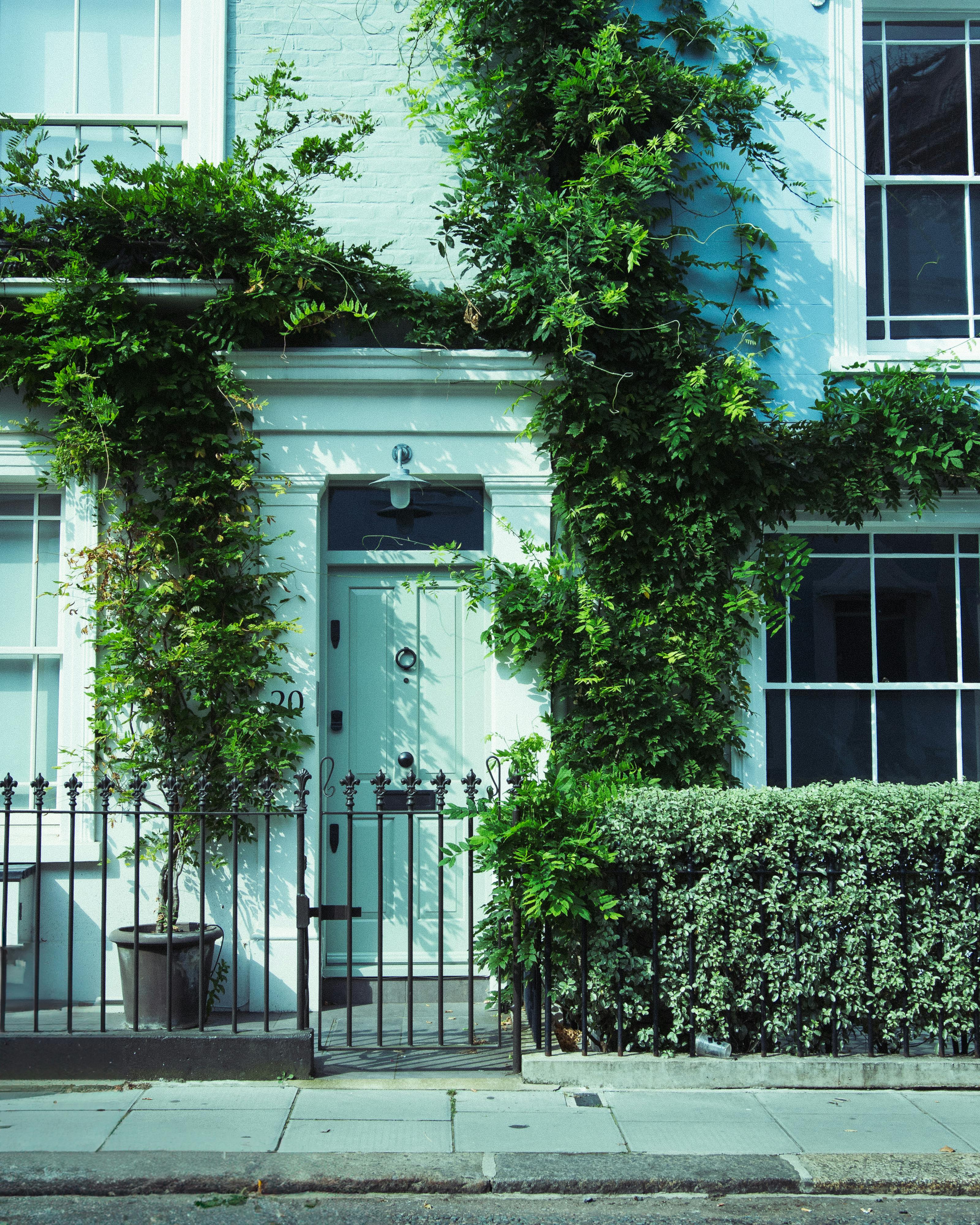 Ivy-fronted UK period home