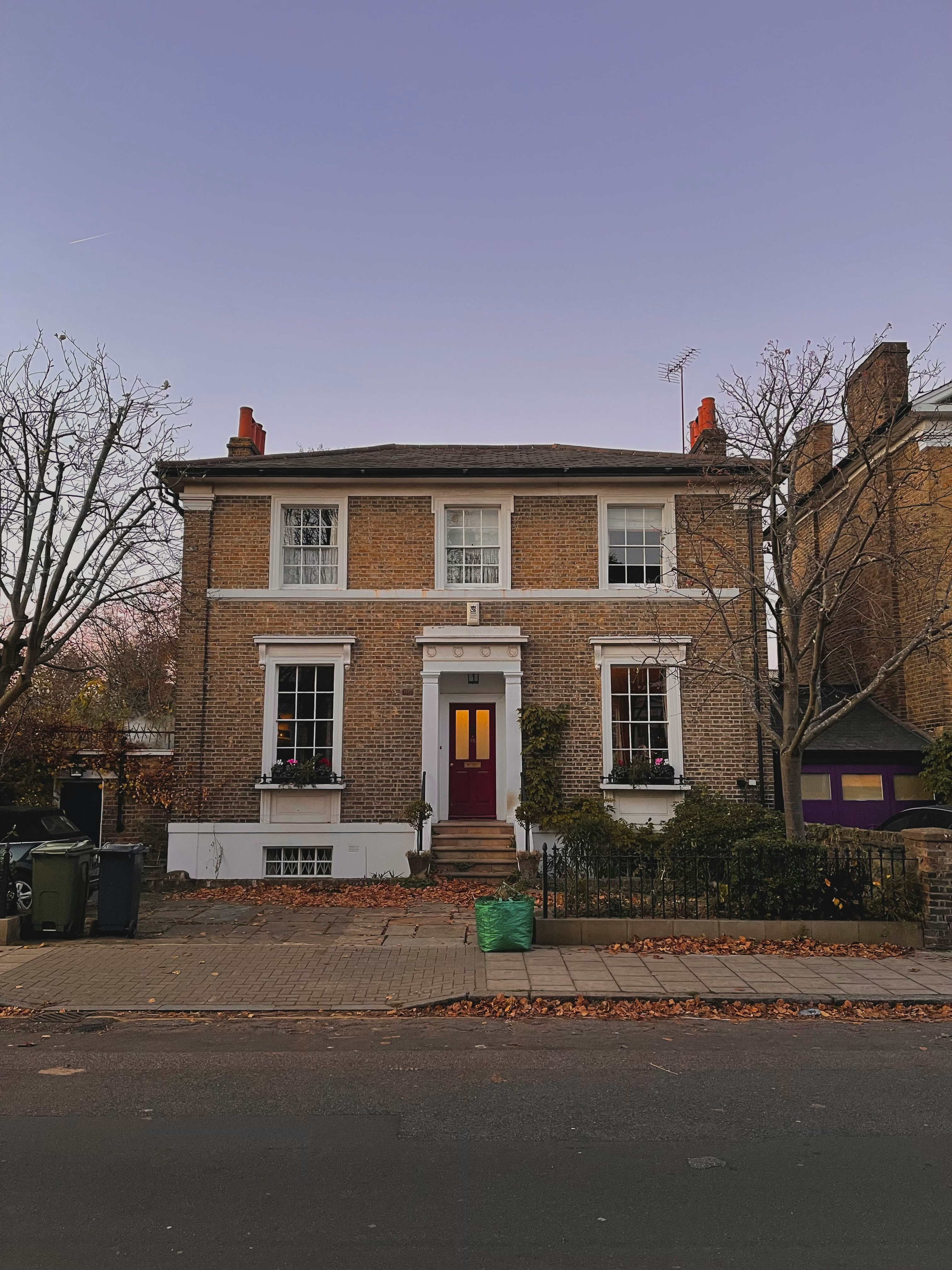 UK town house terrace